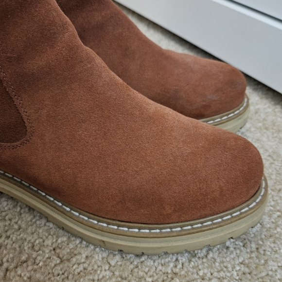 Anthropologie Brown Ankle Boots - Picture 8 of 16